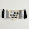 Halloween 1st Birthday Party Decorations | One Spooky Dude First Birthday Tassel Banner