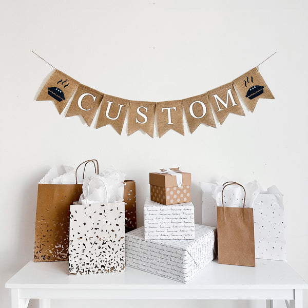 Personalized Banner | Pie Party | Dessert Table Decorations | Fall Decorations | Thanksgiving Banner | Fall Baby Shower | Customized Banner