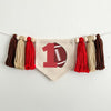 Football 1st Birthday Party Decorations, First Down High Chair Banner, Sports Tassel Banner, Cake Smash Prop, Red Touchdown Highchair Sign