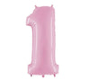 Neutral First Birthday Balloons | Pink Neutral One Balloon Tower
