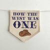 Western 1st Birthday Party Decorations | Cowboy First Birthday Tassel Banner