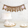 1st Birthday Decor, Baseball One Banner