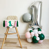 Pink Golf 1st Birthday Balloon Tower, Hole in One First Birthday Decoration, Girls First Birthday Party, Celebrate One Balloon Decor