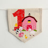 Barnyard 1st Birthday Party Decorations, Farm High Chair Banner, Farmer First Birthday Sign
