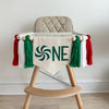 Christmas Candy 1st Birthday Party Decorations, Peppermint Candy High Chair Banner, Oh What Fun First Birthday Sign
