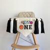 Sports 1st Birthday Tassel Banner, Basketball Highchair Decoration, Little Baller First Birthday Party Sign