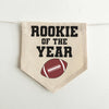 Rookie of the Year Football First Birthday Tassel Banner