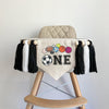 Sports 1st Birthday Tassel Banner, Soccer Highchair Decoration, Little Goalie First Birthday Party Sign