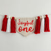 Candy Cane 1st Birthday Party Decorations, Christmas Candy High Chair Banner, Joyful One First Birthday Sign