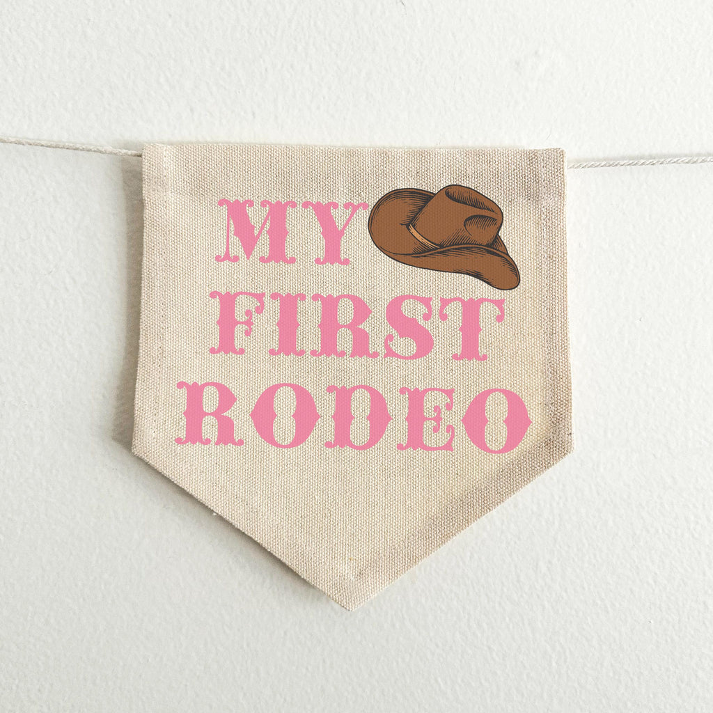 Western 1st Birthday Party Decorations, Cowboy First Birthday, My First Rodeo Highchair Banner, Cowboy Hat, Wild West, Wild One Theme Sign