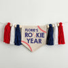 Customized Rookie of the Year Baseball Tassel Banner