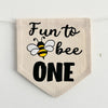 Fun to Bee One 1st Birthday Party Decorations, Bumblebee First Birthday High Chair Banner, First Bee Day Theme Décor