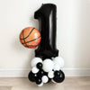 Basketball 1st Birthday Balloon Tower | Sports First Birthday Decoration