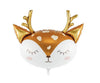 Winter Woodland First Birthday Balloons | Woodland Deer Balloon Tower