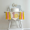 Lemon 1st Birthday Tassel Banner | Pink Lemonade First Birthday Party Highchair Decoration