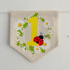 Ladybug 1st Birthday Party Decorations, Little Bug First Birthday High Chair Banner, Daisy First Birthday Theme Décor