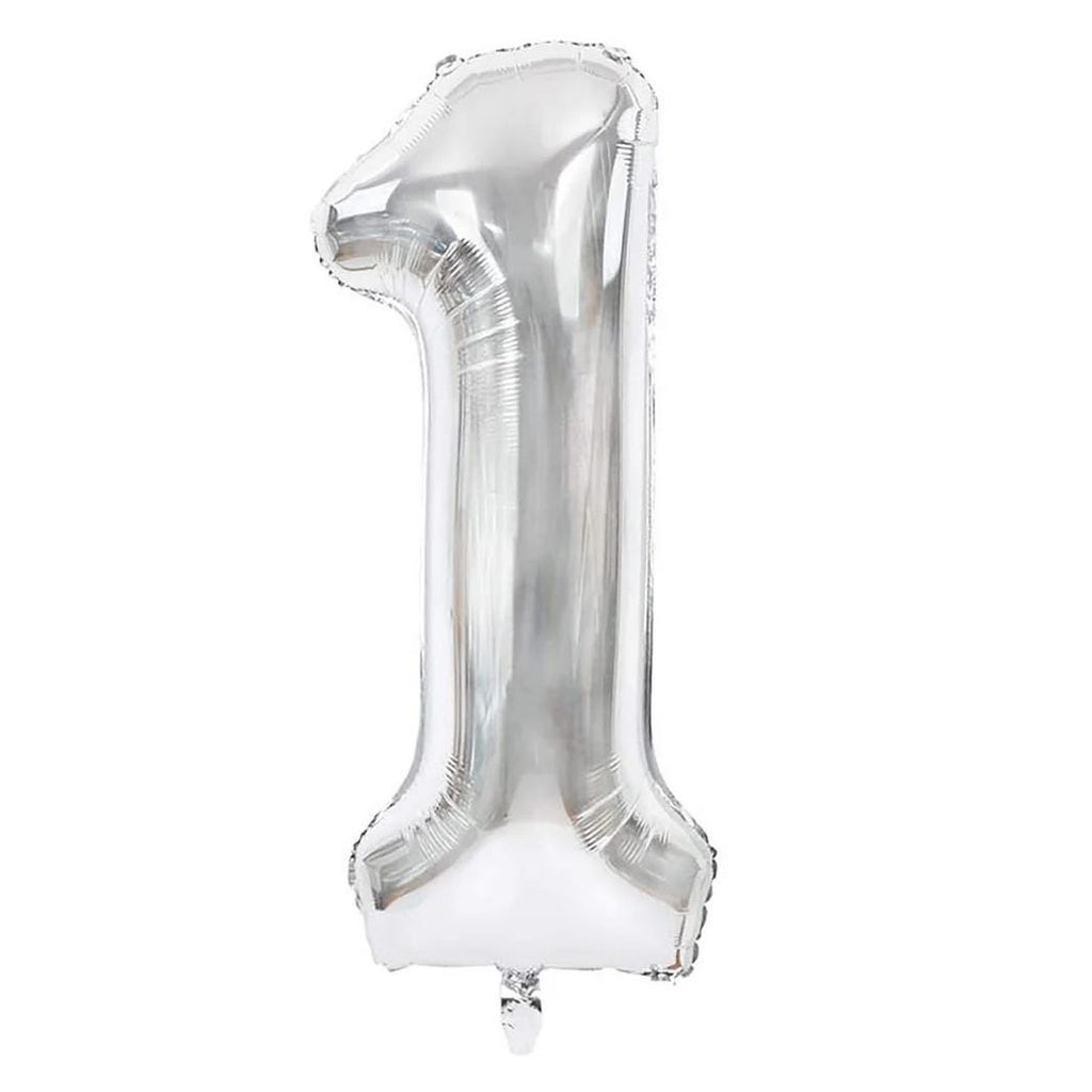 Winter Wonderland First Birthday Balloons | Snowflake Balloon Tower