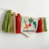 Locally Grown 1st Birthday Banner, Farmers Market High Chair Banner, Farm Fresh First Birthday