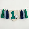 Golf 1st Birthday Tassel Banner