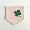 St. Patrick's Day 2nd Birthday Tassel Banner, Two Lucky Highchair Decoration, Shamrock Second Birthday Party Sign