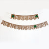 Happy St. Patrick’s Day Sign | Shamrock Decorations | St. Patrick's Day Home Decor | Burlap Banner | Photo Booth Backdrop |