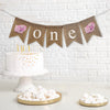 Baby Cow One Banner for Farm First Birthday Party Decoration