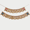 Woodland Happy Birthday Banner | Woodland Birthday Party | Fox Party Decorations