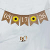 Sunflower Theme | Save The Date Banner | Bridal Shower Decor| Sunflower Bridal Shower | Engagement Party Decorations | Boho Wedding Decor