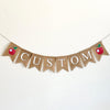 First Day of School Sign | Back to School Decorations | Apple Banner