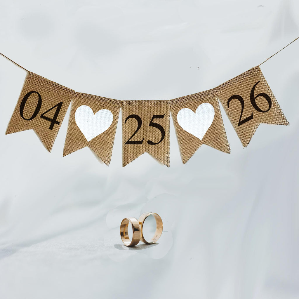 Engagement Banner | Save The Date | Wedding Photo Prop | Future Mrs | Custom Date Sign | Engagement Photos | Bridal Shower | Wedding Party