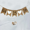 Engagement Banner | Save The Date | Wedding Photo Prop | Future Mrs | Custom Date Sign | Engagement Photos | Bridal Shower | Wedding Party