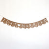 Just Married Sign | Wedding Banner | Wedding Reception Decorations