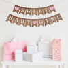 Girl Baby Shower Decorations | It's A Girl Banner | Gender Reveal Party Decor | Pink Baby Shower Decorations | Burlap Banner
