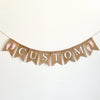Custom Banner | Baby Footprint Announcement | Girl Baby Shower Decorations | Gender Reveal Party | Personalized Banner | Baby Girl Welcome