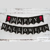 Halloween Decor, Card Stock Happy Halloween Banner