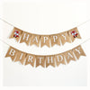 Fox Party Decorations | Fox Happy Birthday Banner | Woodland Birthday Party