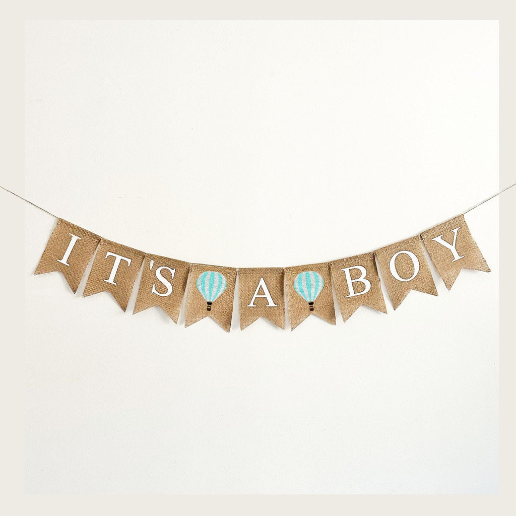 Hot Air Balloon Baby Shower | Baby Shower Decoration | Hot Air Balloon Party Decorations | It's A Boy | Boy Gender Reveal | Adventure Awaits