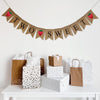 Two Sweet Burlap Banner | Strawberry 2nd Birthday Party Decorations