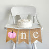 Pumpkin First Birthday | Little Pumpkin | 1st Birthday Banner | High Chair Decoration | One Banner | Fall Decorations | Cake Smash Prop