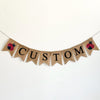 Ladybug Party Decorations | Custom Banner | Ladybug Theme Party | Personalized Banner | Playroom Decor | Birthday Decorations