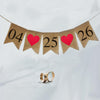 Engagement Banner, Save The Date Sign, Engagement Photos, Future Mrs, Bridal Shower, Birth Announcement, Custom Banner, Wedding Photo Prop