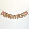 Pig Party Decorations, Custom Banner, Pig Birthday, Baby Shower Decorations, Farm Birthday, Personalized Banners, Barnyard Party Theme