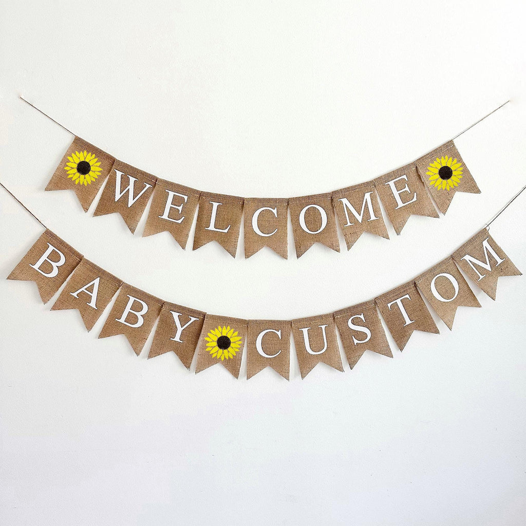 Baby Shower Decorations | Sunflower Party Decorations | Boho Baby Shower | Sunflower Banner | Gender Reveal Party | Sunflower Theme