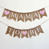 Baby Shower Decorations | Mama to Be | It's A Girl Gender Reveal | Gender Reveal | Baby Girl Shower | Mom to Be Baby Shower | Burlap Banner