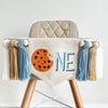 Cookie 1st Birthday Party Decorations, One Sweet Boy, Chocolate Chip Cookie High Chair Banner, Milk and Cookies First Birthday Décor