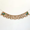 Turtle Party Decorations, Turtle Birthday, Custom Banner, Baby Shower Decorations, Ocean Party Theme, Personalized Banners