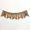 1st Birthday Decor, Safari Monkey One Banner