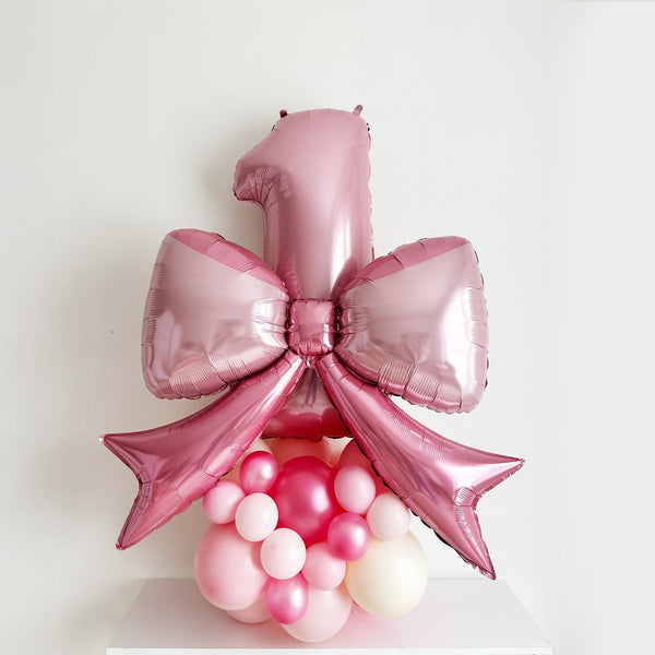 Girl Birthday Party| Birthday Bow | Pink Coquette Bow | Pink Themed Party