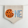 Cookie 1st Birthday Party Decorations, One Sweet Boy, Chocolate Chip Cookie High Chair Banner, Milk and Cookies First Birthday Décor
