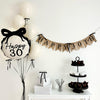 30th Birthday Decorations | 30th Birthday Balloons | Coquette Bow | Bow Party Decorations | Thirty Flirty and Thriving | Birthday Banner